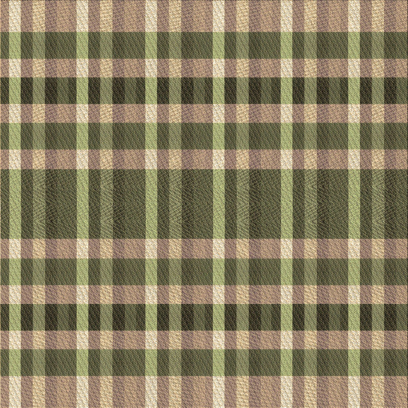 Checkered Indoor Rug, Square 7'
