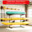 Heavy-Duty 3-Tier Kayak Storage Rack - 350LB Load Rating Adjustable Canoe Holder with Anchor Points, Swappable Wheels/Feeds & Anti-Rust Steel for Indoor/Outdoor Use