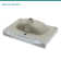 Mocoloo 23"L x 15"W Ceramic Rectangular Console Bathroom Sink with One Faucet Hole and Overflow