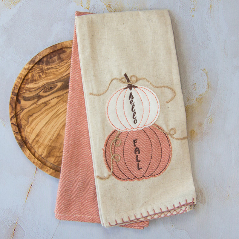 Ensemble de serviettes Hello Fall