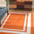 Orange/White