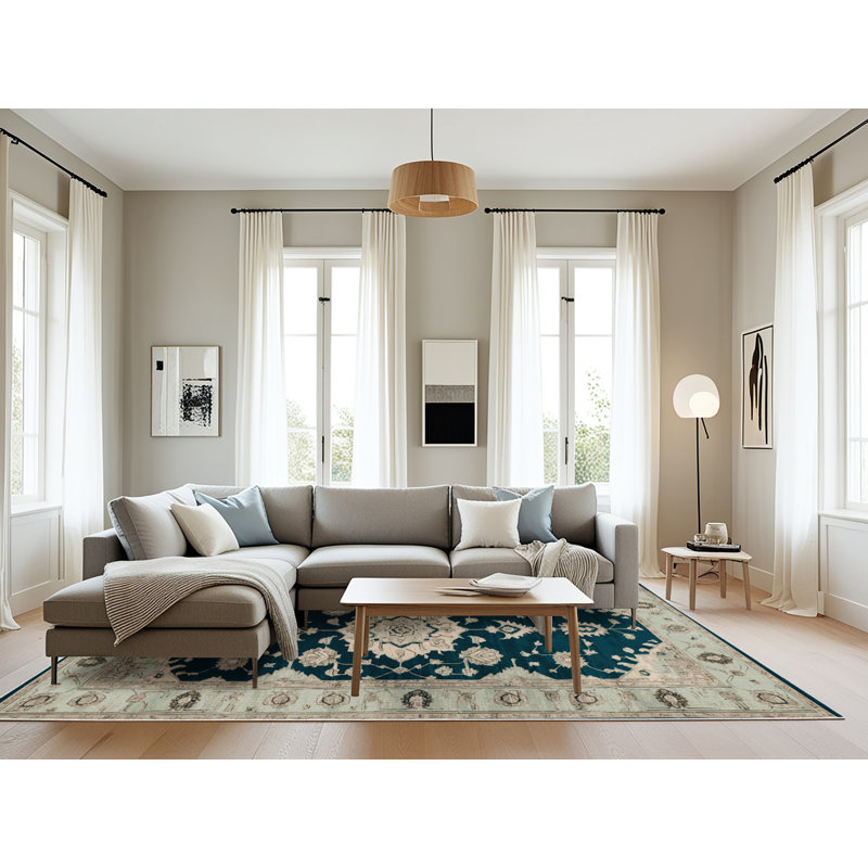 Tapis beige surteint lavable à la machine