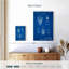 Affiche «Blueprint Vintage Badminton Shelf Ladarrin»-1868762533