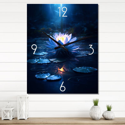 Horloge murale Lotus