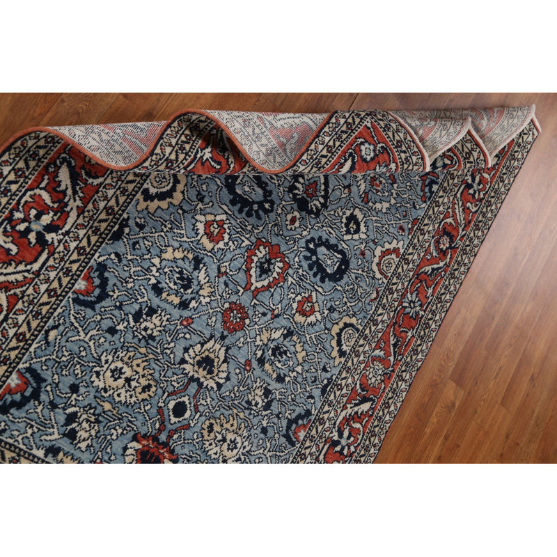 Tapis turc en laine fabriqué à la main Ziegler 4 x 6
