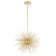 Cicely 6 - Light Dimmable Sputnik Sphere Chandelier