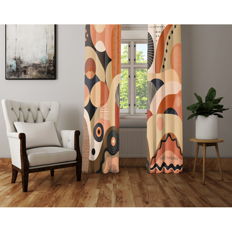 Window Curtains (WC01638), 40" W x 82" L