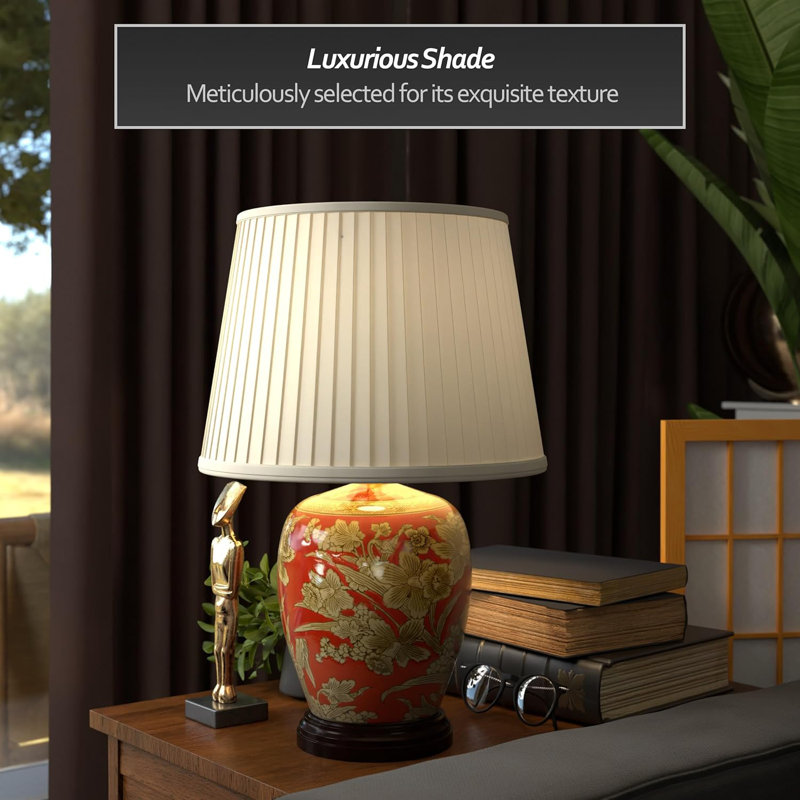 Lampe de table pot floral 21 po Smeltzer