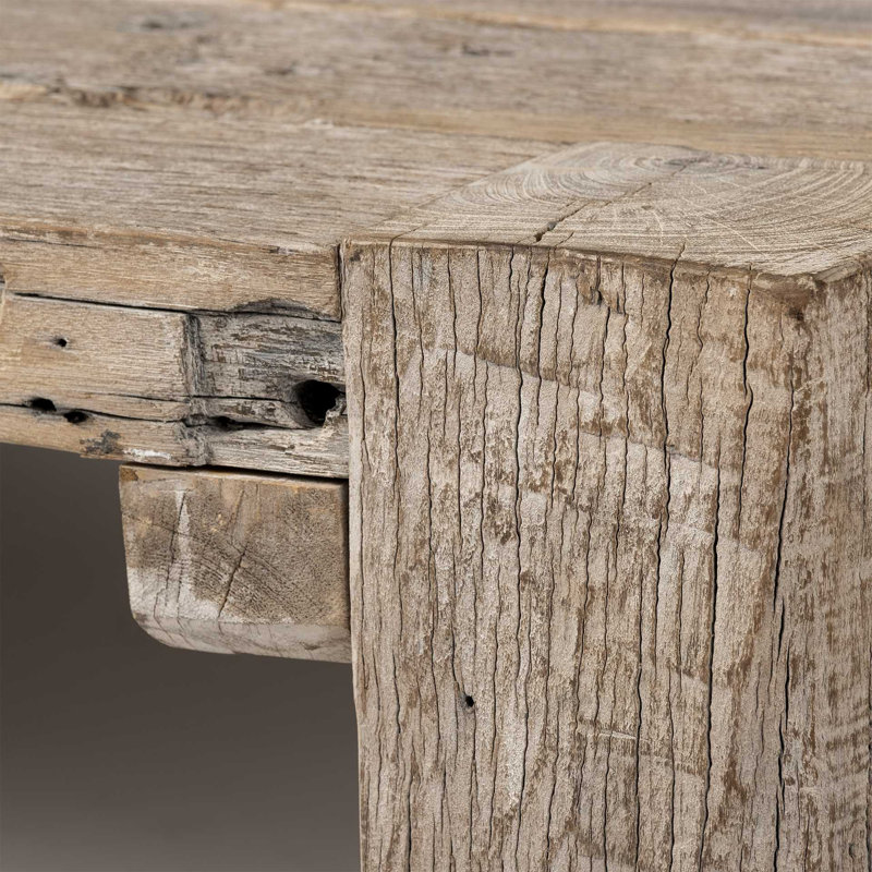 Table basse en bois massif Pettigrew