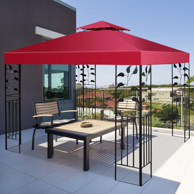 Callery Dakota Fields Polyester Replacement Canopy, Red
