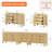 Mid Century Modern Dresser TV Stand For Tvs Up To 120 Inch, 3-In-1 Wood Media Console Table With 15 Drawers, Mid Century Entertainment Center With Storage For Living Room Bedroom-56649304