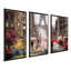 « Paris », ensemble de 3 reproductions d’art sur toile-193217557
