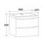 Stanhope 600 mm Single Vanity with Integrated Stone Basin-17437614