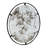 D31.5X0.5" Theodor Mirror With Industrial Design Round Mirror With Metal Frame For Wall Decor & Entryway Console Lean Against Wall