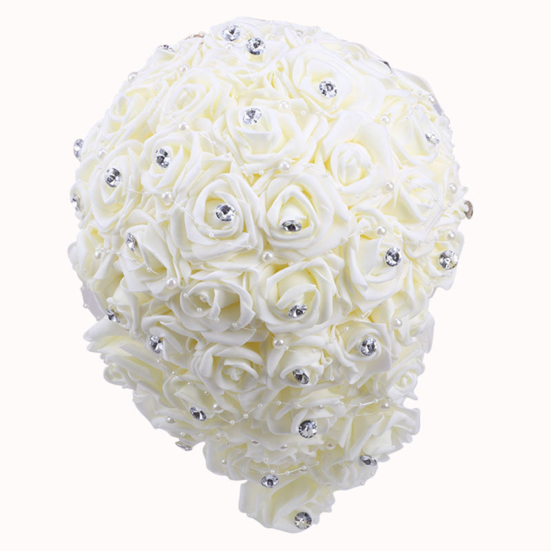 Bouquet de mariage, Beige
