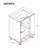 24'' Bathroom Vanity With Ceramic Sink Combo, Modern Freestanding Storage Cabinet