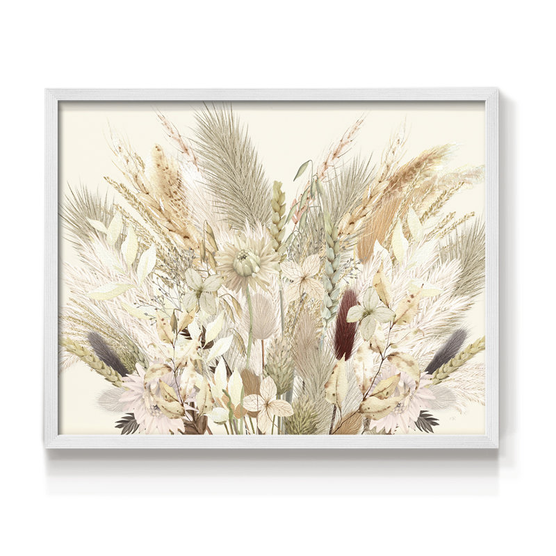 Doux automne - impression encadrée - réversible, H 16 po x l 20 po, Blanc