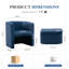 Accent Chair & Storable Ottoman Sherpa Chair w/Storage Ottoman - Plush & Space-Saving Design-1294644119