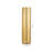 1-Light Satin Brass Stainless Steel LED Floor Lamp With Clear Glass Rods