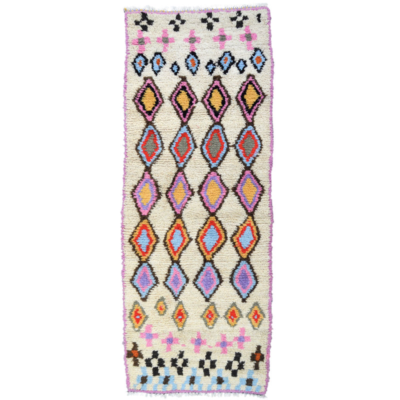 One-of-a-Kind Runner 3'1" X 8'6" Hand Knotted Area Rug