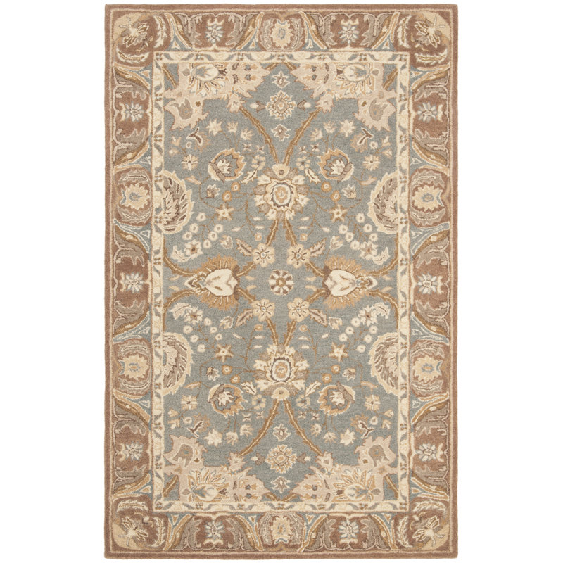 Tingley Hand Tufted Wool Pile Oriental Rug, Rectangle 8' x 10'