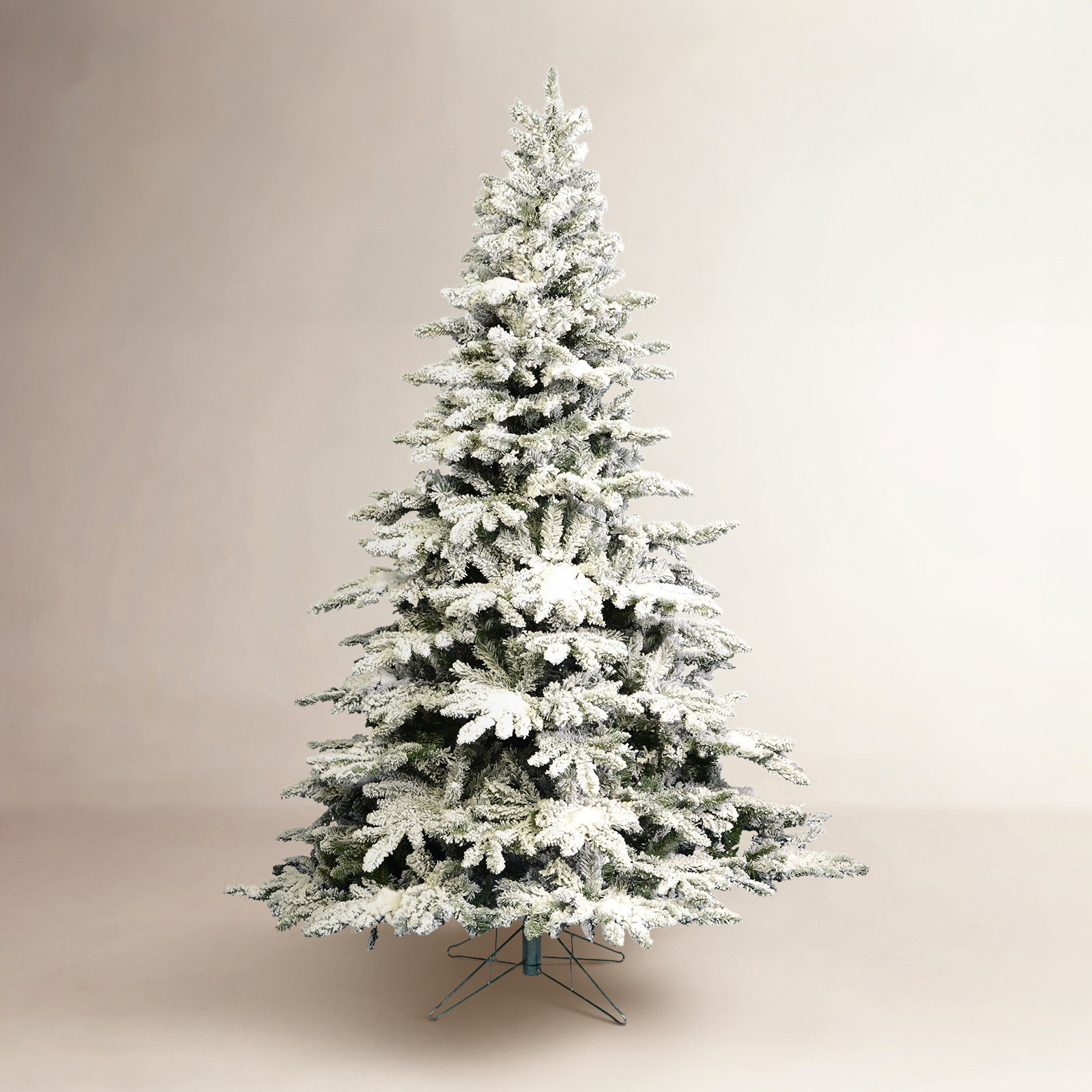 White Frosted Fir Christmas Tree, 14' H
