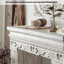 French solid wood retro art distressed fireplace decorative cabinet