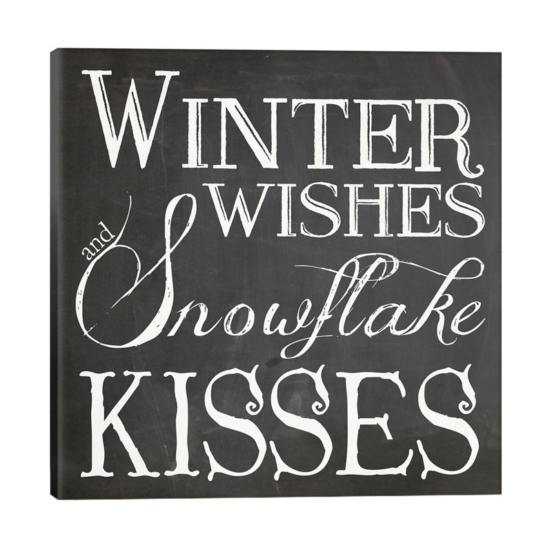Christmas Chalk V by Erin Clark - Wrapped Canvas Print, 45.72 cm H x 45.72 cm W x 1.91 cm D