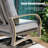 Chamber Swivel Patio Aluminum Club Chairs With Sunbrella® Cushions (Set Of 2)