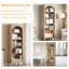 Bibliothèque 71,1 po à 5 niveaux-129604500-129604501