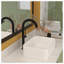 Lavabo de salle de bain vasque rectangulaire en céramique blanche 12 po Hewei