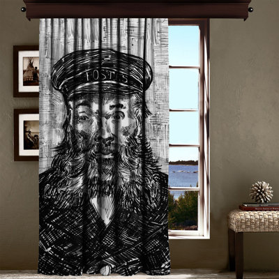 Rideau en polyester Gould