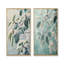 Snowy Leaves In The Forest I - Art mural floral 2 panneaux-828440266-828440267