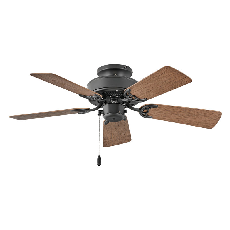 Barwood 36'' Ceiling Fan, Matte Black