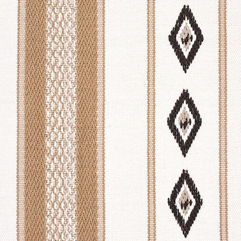 Tissu à rayures Dakota, Neutre
