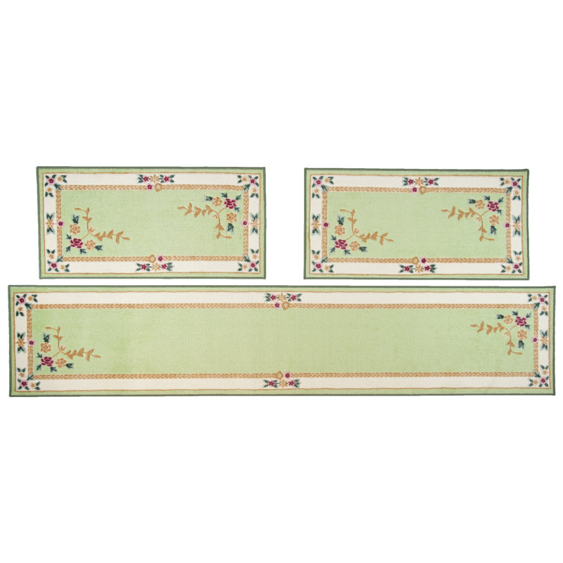 Gholston Floral Area Rug, Runner 70 x 600cm