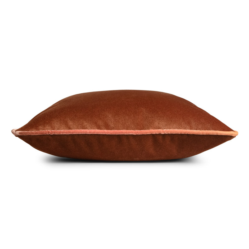 Velvet Pillow Cover & Insert, Square 20", Sunstone