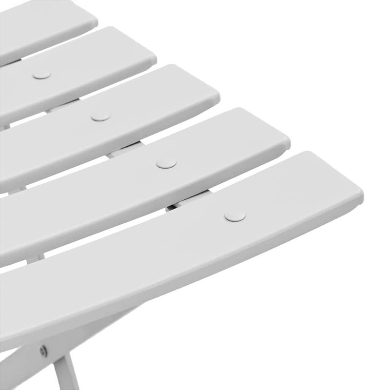 Patio Dining Side Chair, White