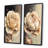 " Beige Blooming Rose " 2 - Pieces-1912268768-1912268769