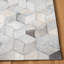 Tapis géométrique en peau de vache Krishan -1601481605
