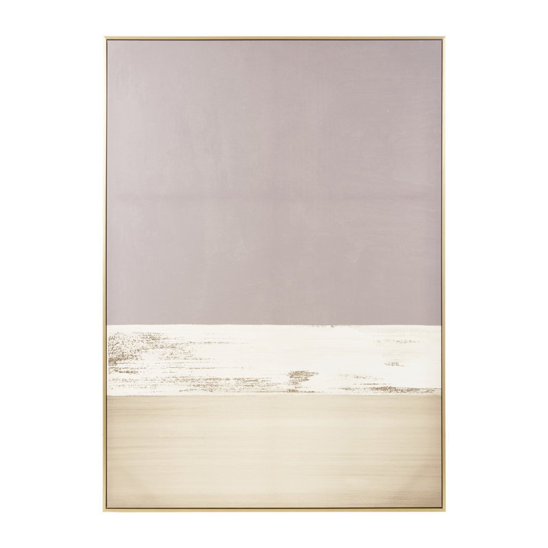 Floater Frame Painting on Wood
