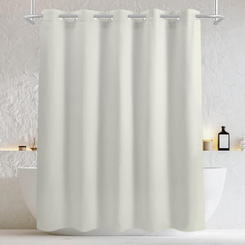 Rideau de douche Aleiny, Ivoire