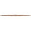 Médaillon de plafond en bois d'aulne 30 po x 11 1/2 po x P 3/8 po Eleanor-63411667-63411673
