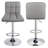 Ludmil Swivel Adjustable Height 32.5" Bar Stool-792978107