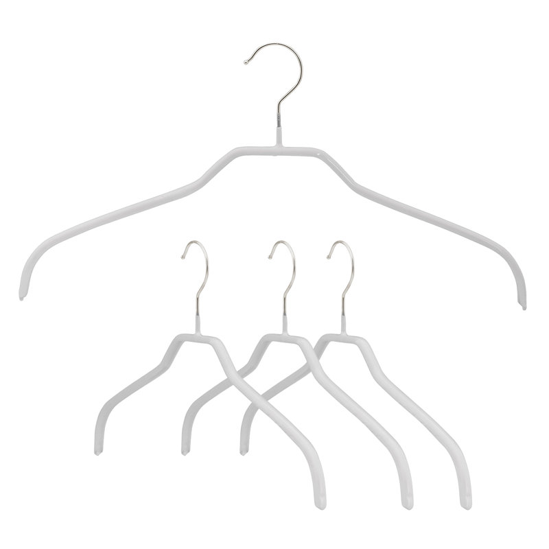 Cintres pour vêtements étroits Mawa, Blanc