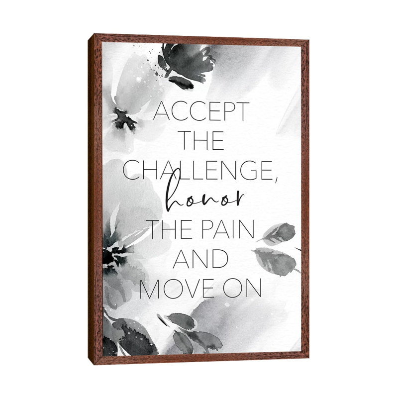 Accept The Challenge by Stephanie Ryan - Painting on Canvas, 101.6cm H x 66.04cm W x 3.81cm D