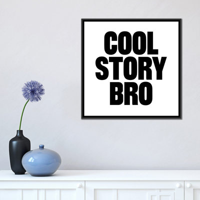 Albree Modern Cool Story Bro, impression sur toile