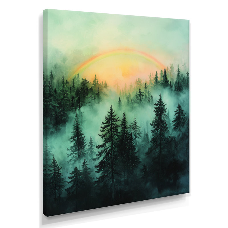 Glendy - Landscapes Wall Decor, H 32 po x l 16 po, Toile tendue, Ne s’applique pas