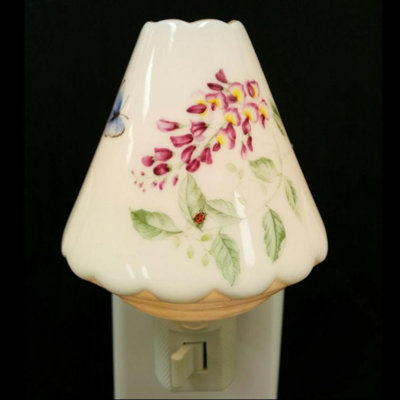 Veilleuse orchidée aquarelle