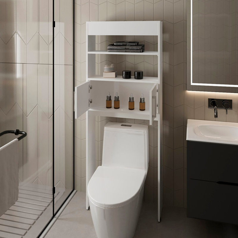 Au-dessus de l'armoire de toilette Jozz, blanc